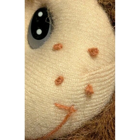 Soft Things Bear Plush Teddy Freckles Jeans Stuffed Animal Overalls Country Vtg - Picture 10 of 14